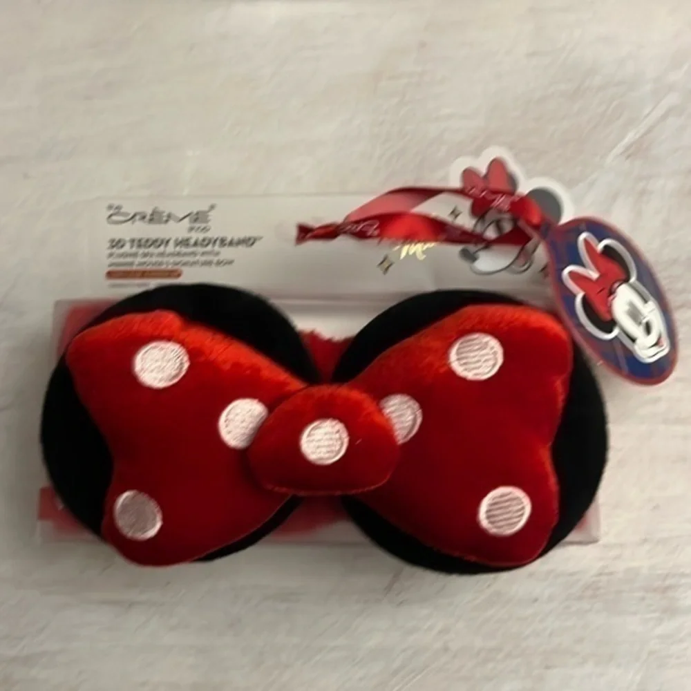 Minnie Mouse Creme Shop 3d Teddy Headband